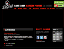Tablet Screenshot of nijmegen-pirates.nl