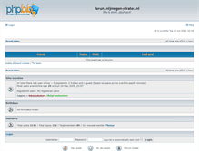 Tablet Screenshot of forum.nijmegen-pirates.nl